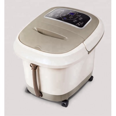 CE ROHS approved foot spa washing basin with heat, massage and jets